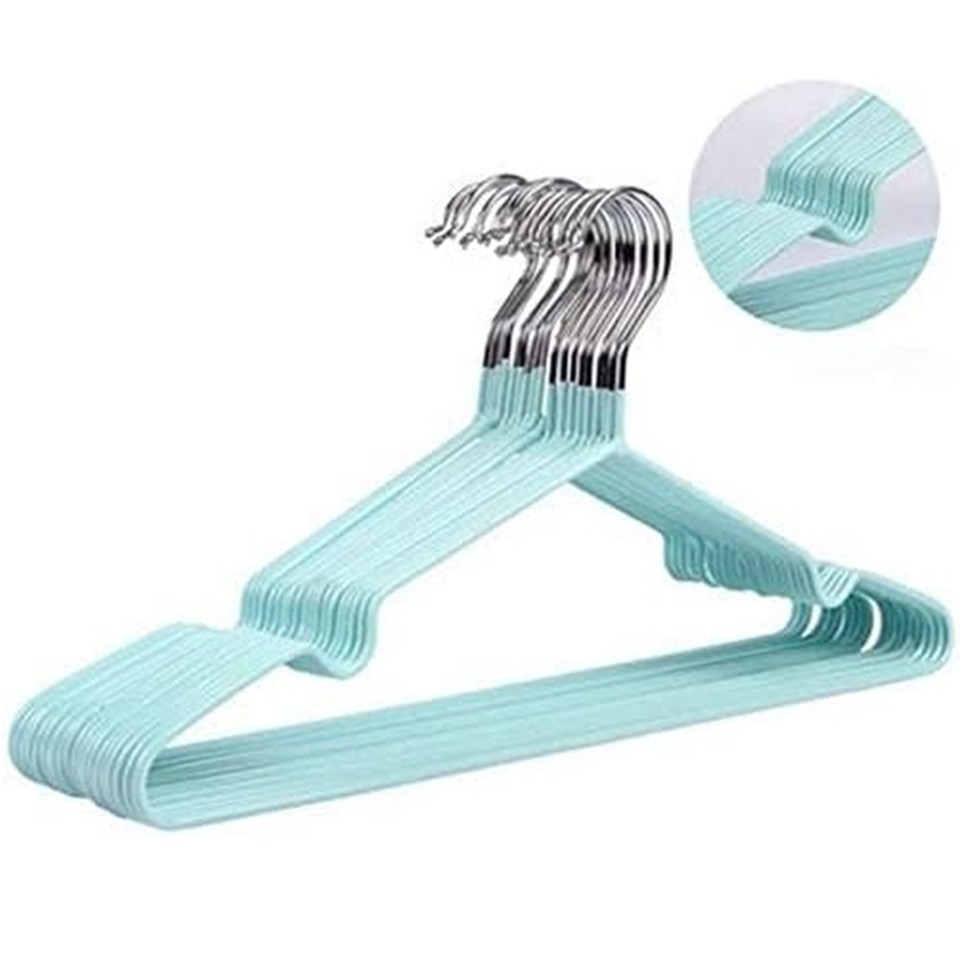 Clothes Hanger Set 10 Pieces – Multi-Color