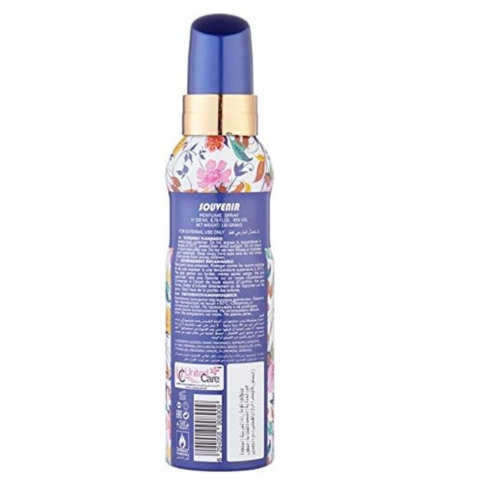 Souvenir Coloré Body Spray for Women – 200ml