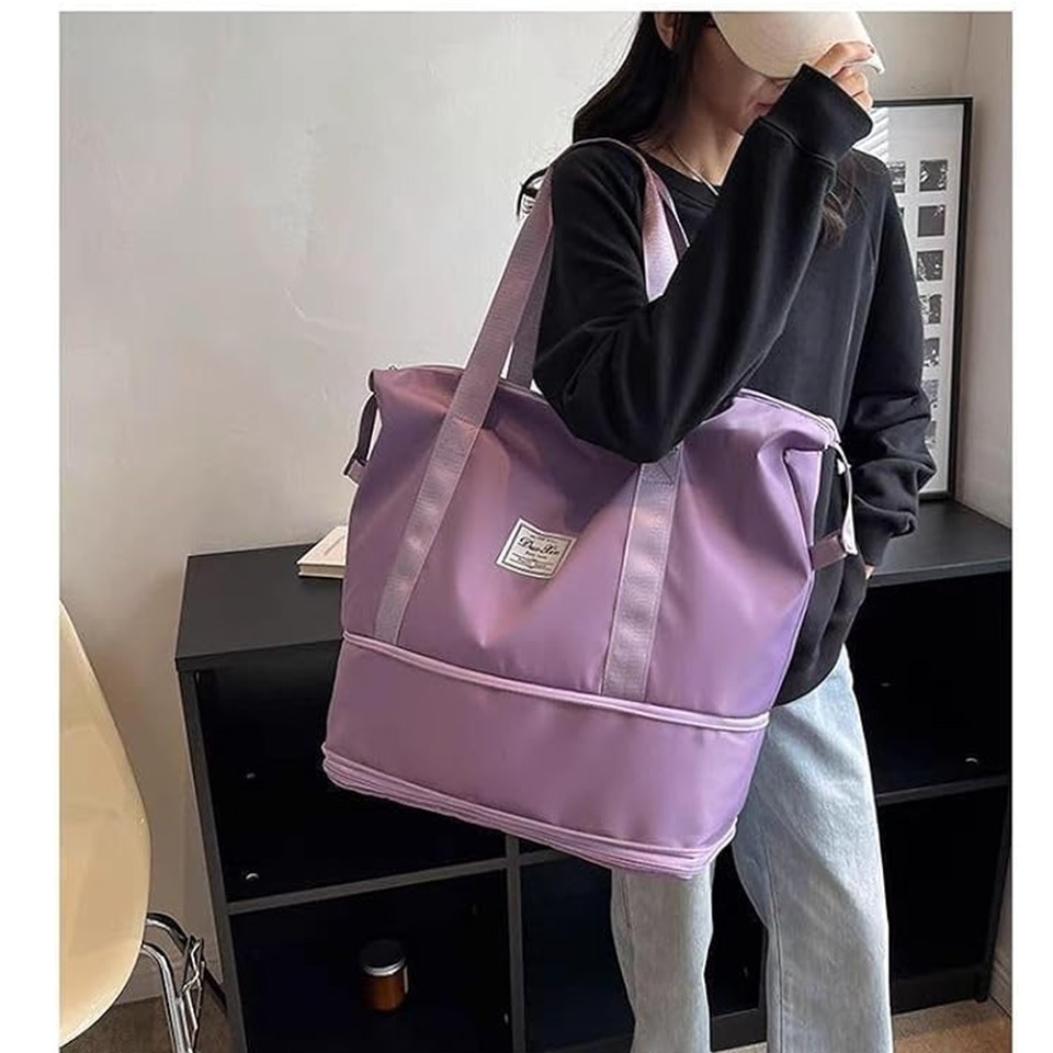 Multi-Purpose Sports Gym Bag – Purple