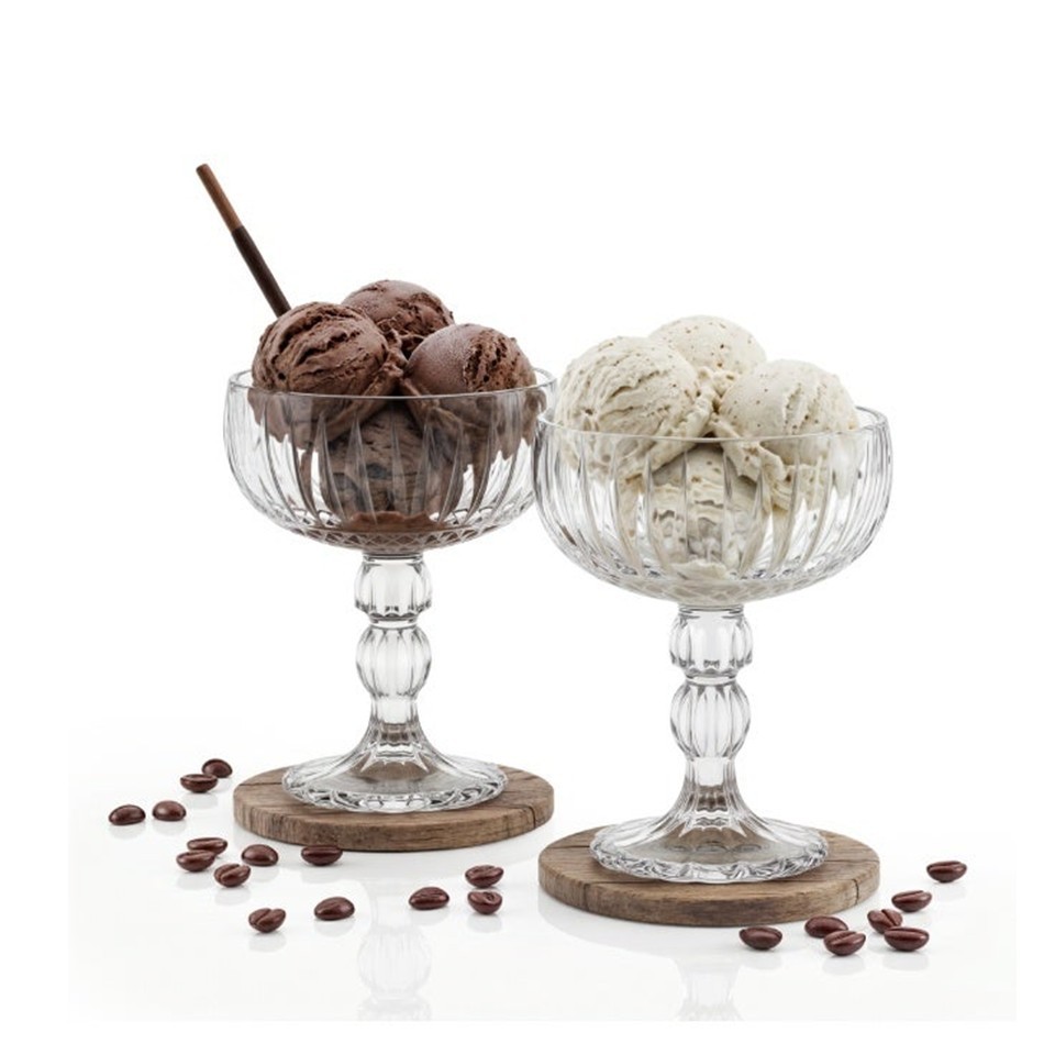 City Glass Crystilla Long Bowls Set – 3 Pieces