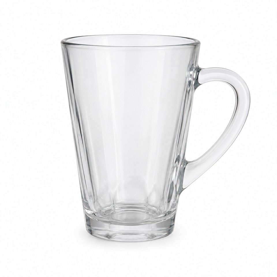 Lion Glass Mug Set – 3 Pieces