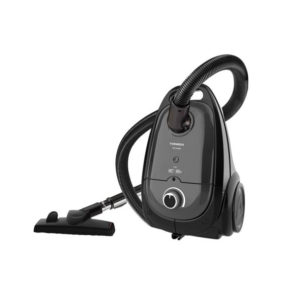 TORNADO Vacuum Cleaner 1600 Watt Anti-Bacteria Filter Grey - TVC-160SG