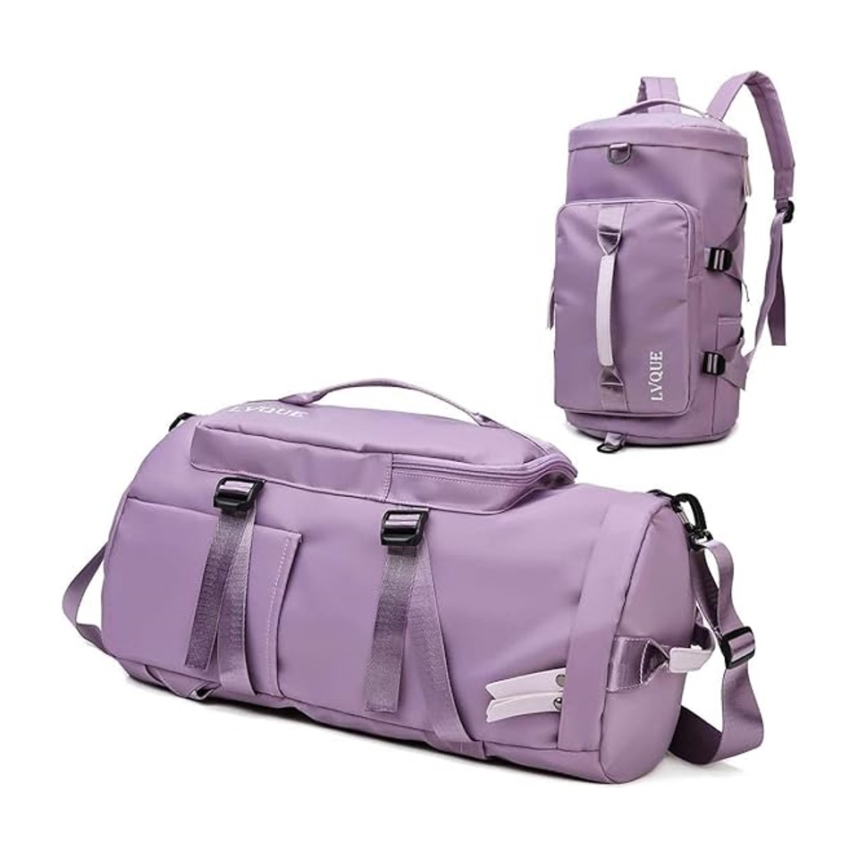 Furn Aspire Gym Bag Sports Travel Duffel Bags with Shoe Compartment & Dry Wet Separated Storage Pocket