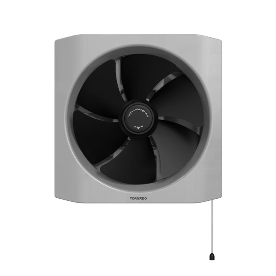 TORNADO Kitchen Ventilating Fan 30 cm Black x Grey TVH-30BG