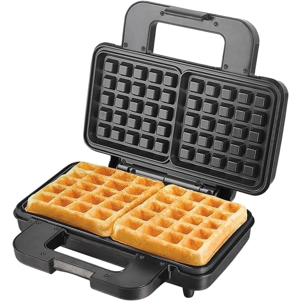 Sokany Waffle Maker Large , 1000Watt - KJ-225