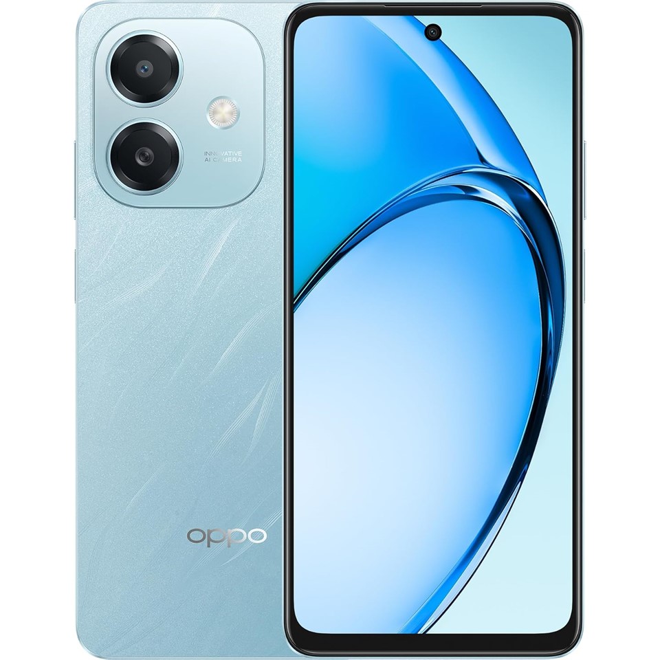 Oppo A3x , 128GB , 4GB RAM , 4G LTE , Dual SIM - Ocean Blue