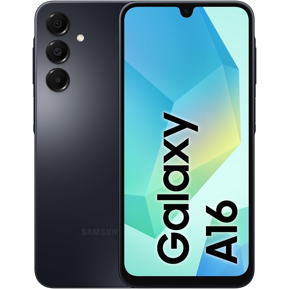 Samsung Galaxy A16 LTE Android Smartphone Dual SIM Mobile Phone 6GB RAM 128GB Storage - Black