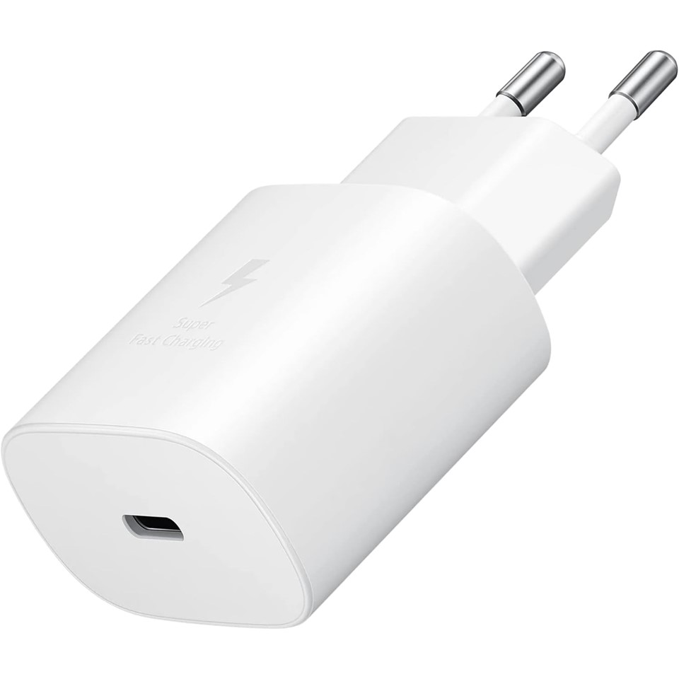Acce2s Quick Charger for Samsung USB-C 25Watt, TA-800 - White