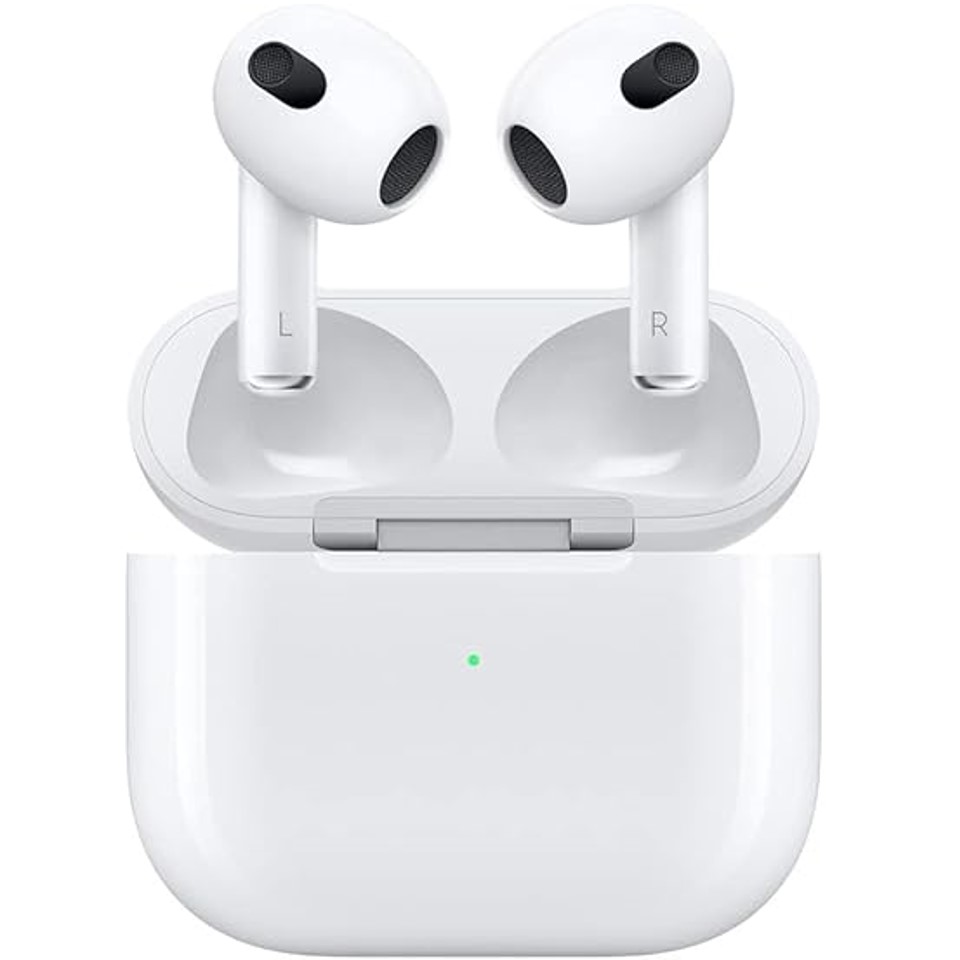 Merv EarBuds Pro 3 – Wireless Charging Case, Active Noise Cancellation, Compatible with All Phones - White