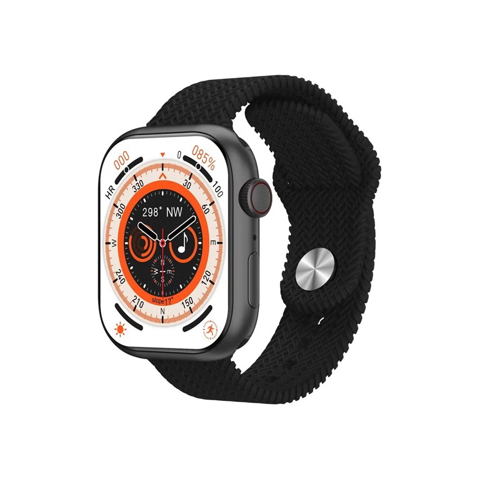 Smart Watch HK9 Pro Max Plus Amoled Screen - Black