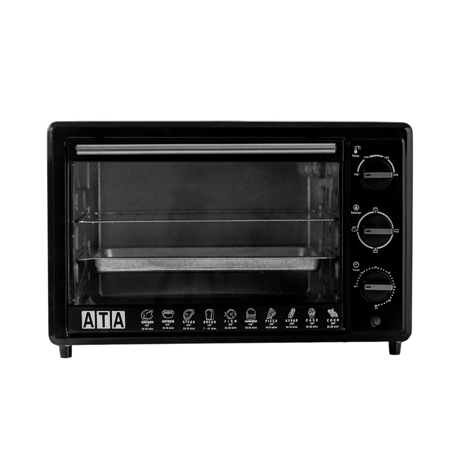 ATA Electric Oven 38Liter -  Black