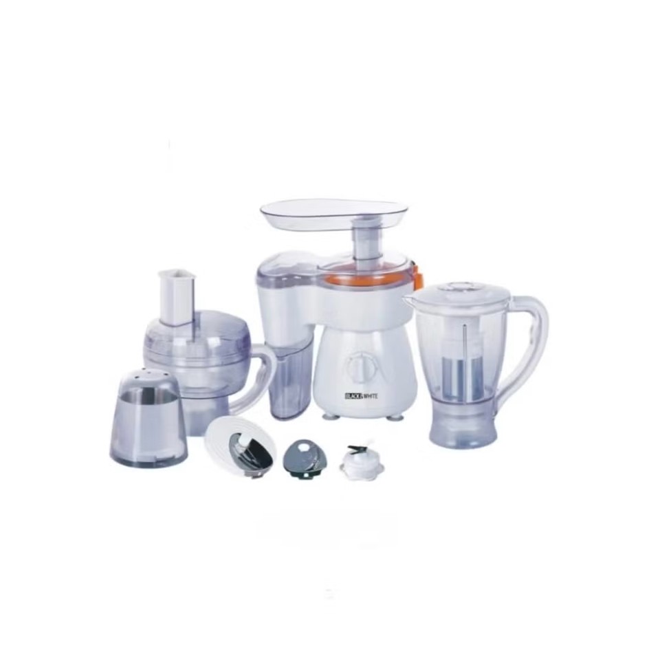 Black And White Food Processor 1.5Liter, 700W, White - FP-2200