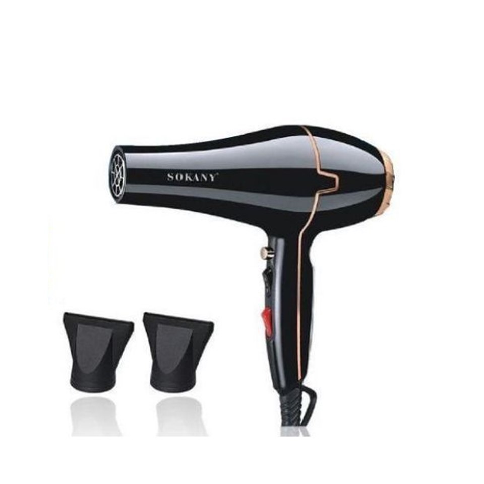 SK-8808 - مجفف شعر سوكاني 2200 وات، اسود