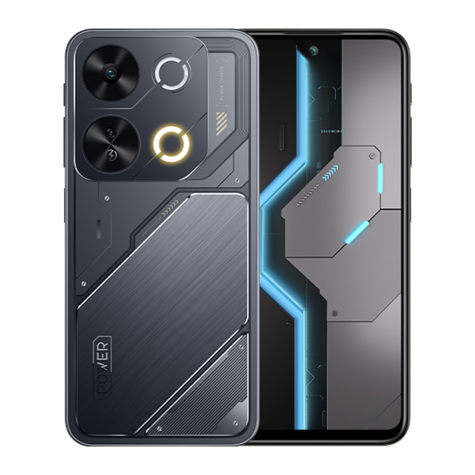 iTel P65 Dual SIM, 128GB, 8GB RAM, 4G LTE - Cyber Black