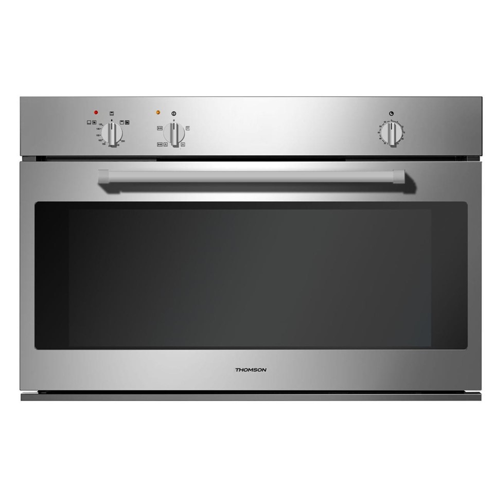 Thomson Built-in Gas Oven 90 cm, Fan, Steel - TO9GGV/S
