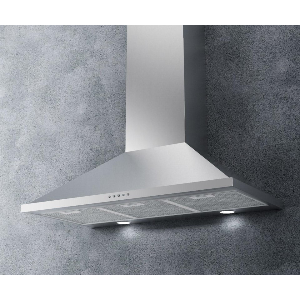 Thomson Built in Hood 90 cm With Chimney 520 m3/h Stainless Steel - TC1F1090/S