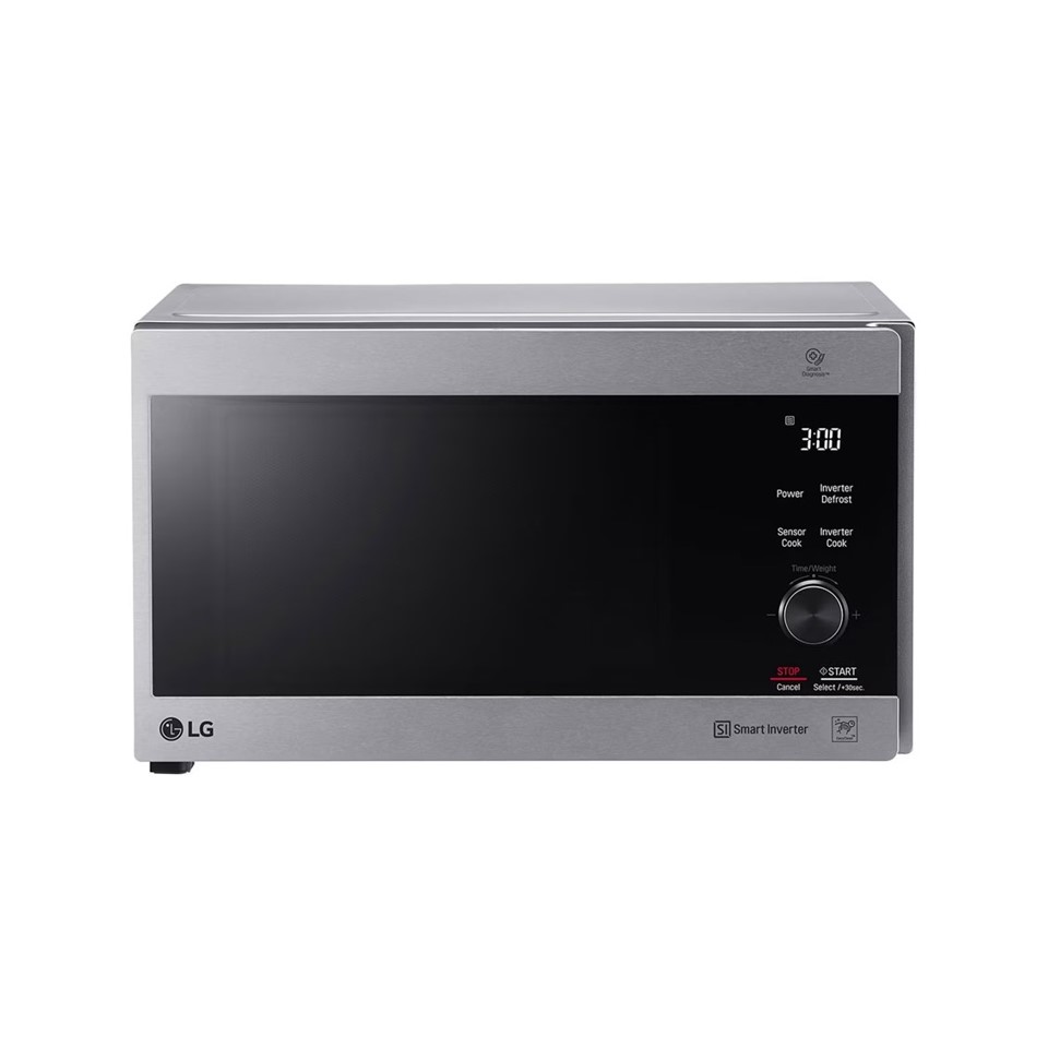 LG Microwave Oven With Grill, 42 Liter, Silver - MH8265CIS