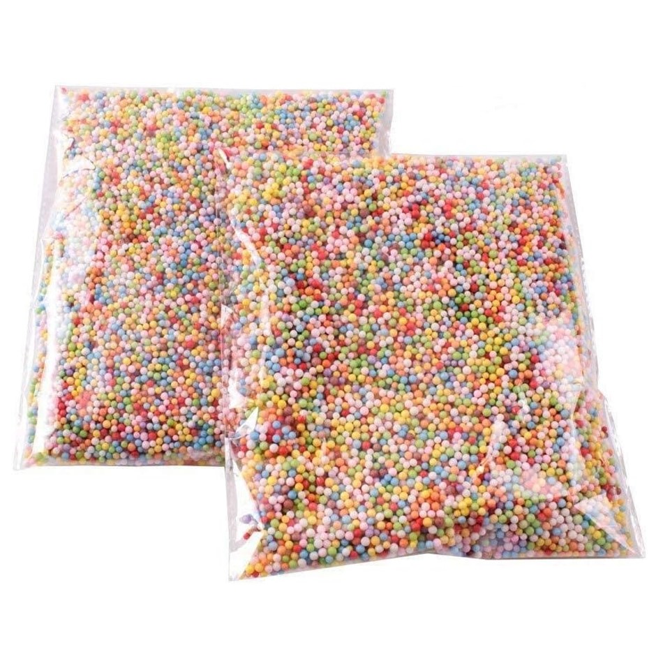 Styrofoam Foam Balls Household Arts Crafts Supplies Fits Multi Colors Pack of 2 (20000 Foam Balls)