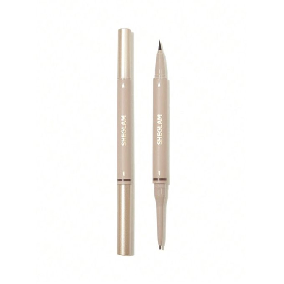 SHEGLAM Brows On Demand 2-In-1 Brow Pencil - Auburn