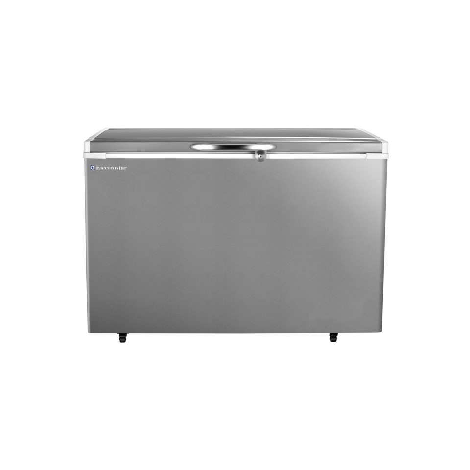 Electrostar Chest Deep Freezer 400 Liters Silver Stainless - LC400SST00