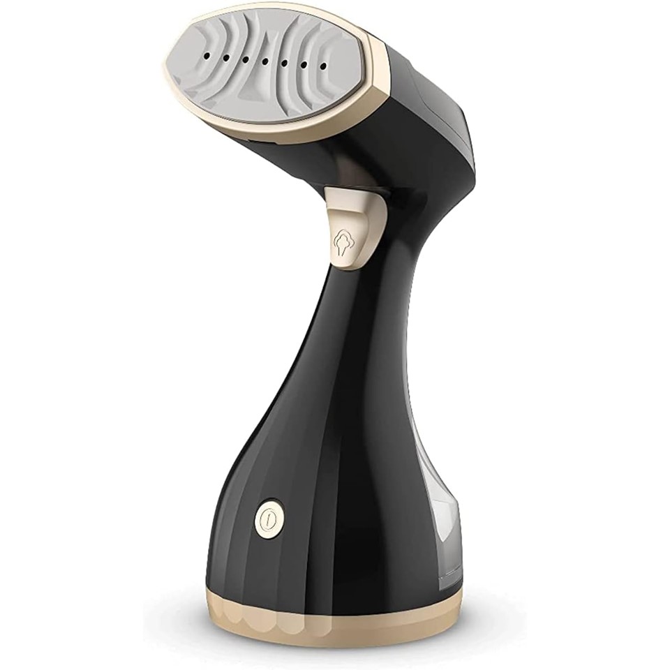 Sonai Portable Garment Steamer, 1500 Watt, Black And Gold - MA-8110