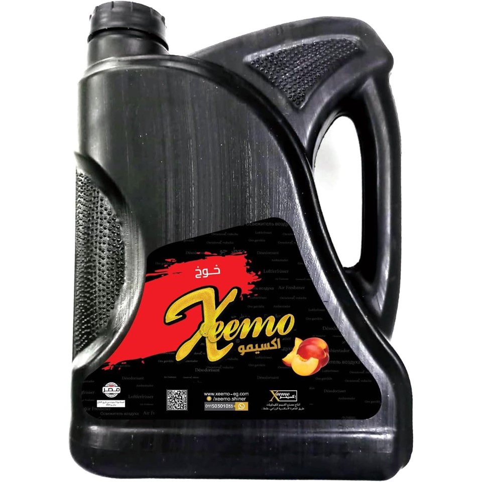 Xeemo Car Air Freshener Spray Peach - White