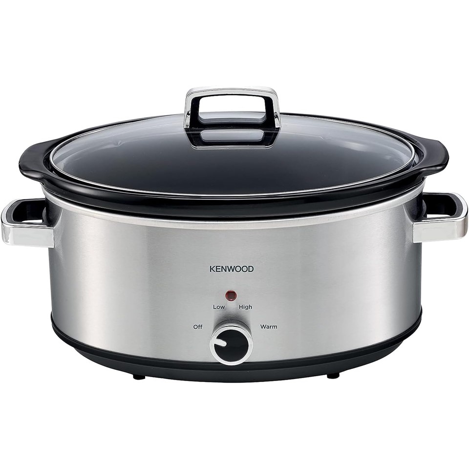Kenwood Food Steamer 6.5 Liter, 300 Watt, Silver and Black - SCM70-000SS