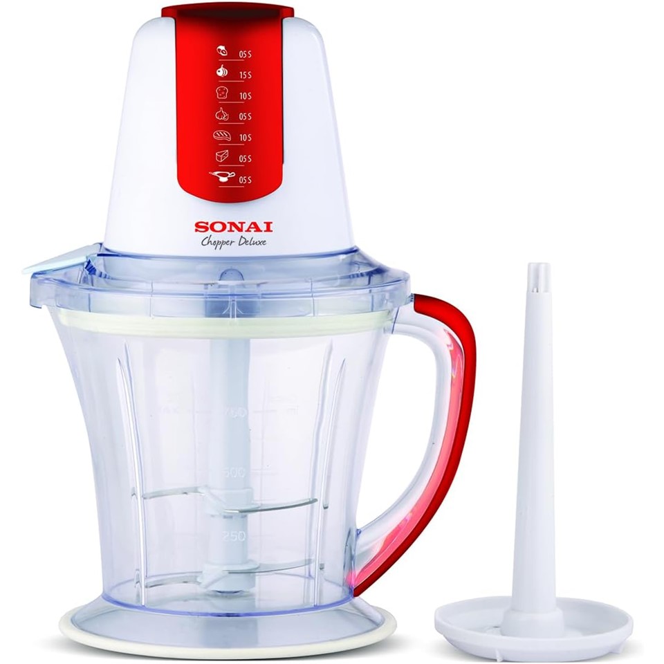 Sonai Deluxe Vegetable Chopper, 750ml, 700 Watt, Multicolor - MAR-2074
