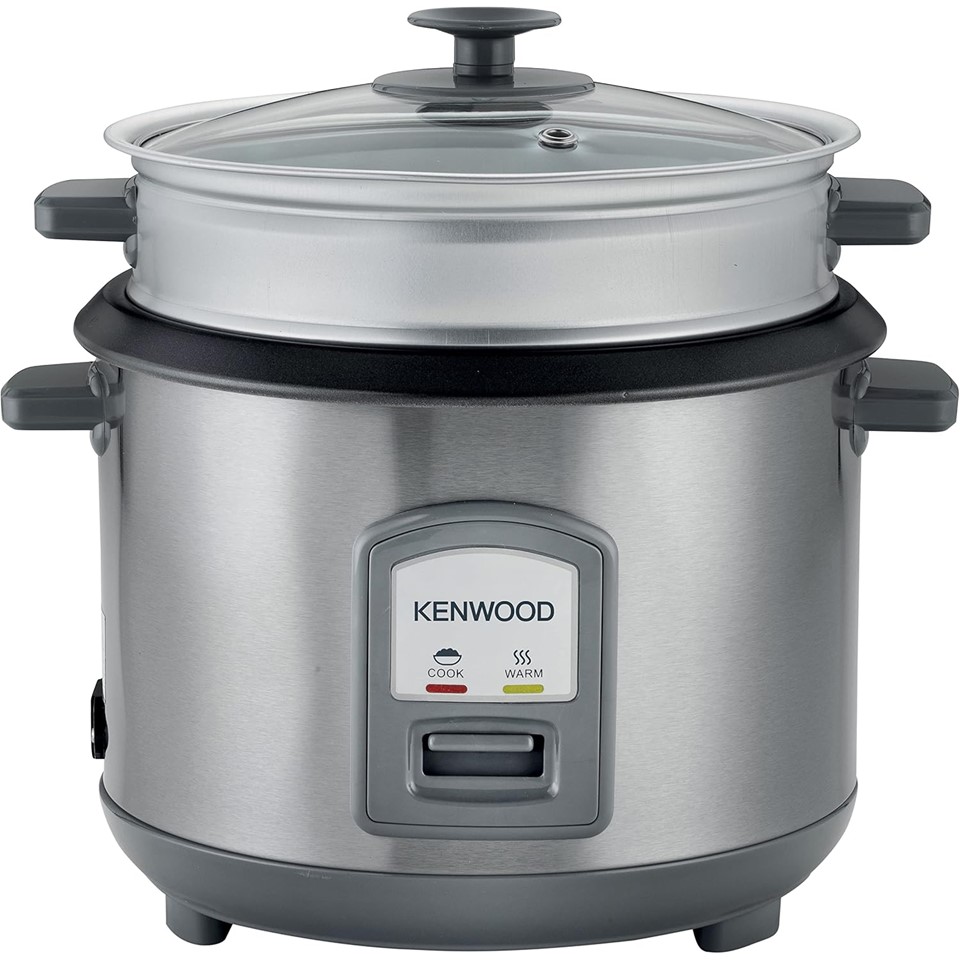 Kenwood 2-in-1 Rice Cooker 1.8L With Food Steamer Basket Non-Stick - RCM45
