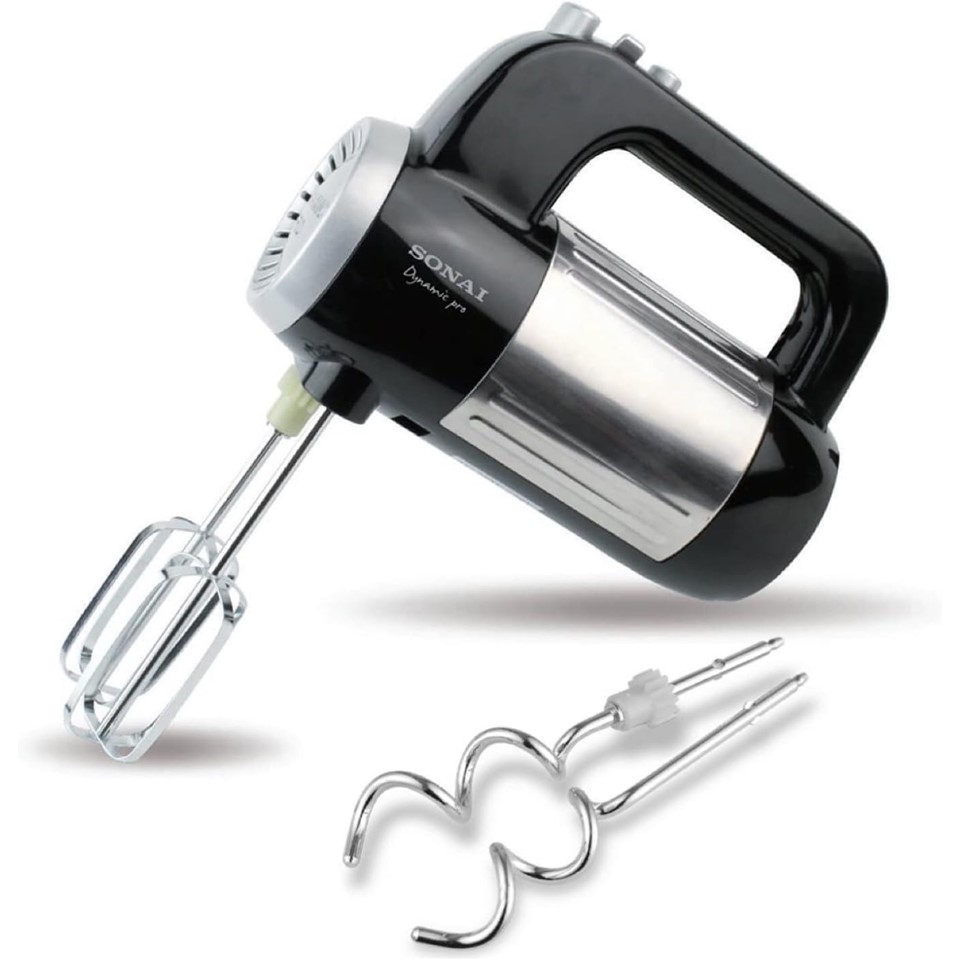 Sonai Hand Mixer 300 Watt, Black - SH-M790