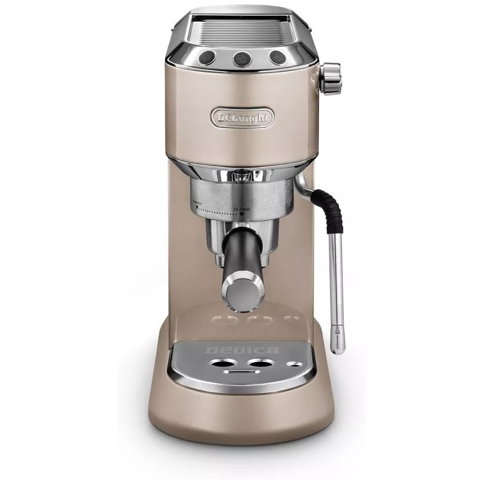 DeLonghi Dedica Arte Espresso Machine, 1 Liter, 1350 Watt, Beige - EC885.​BG