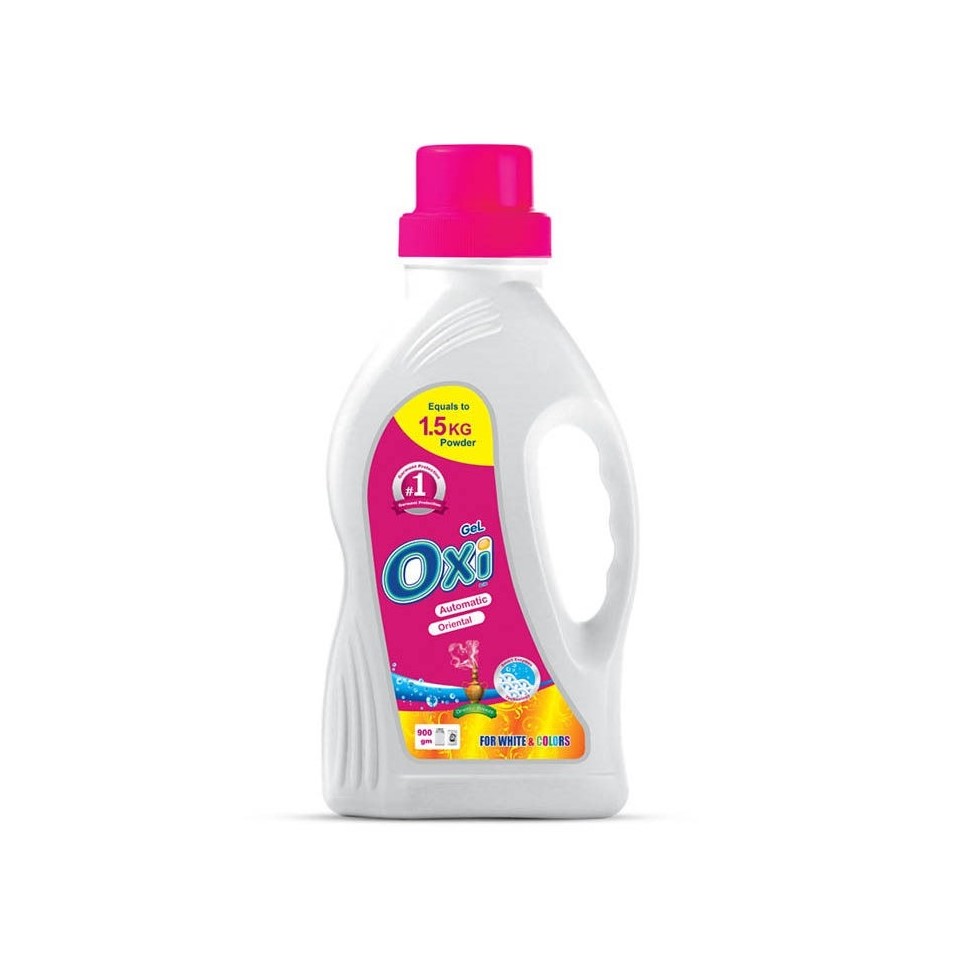 Oxi Detergent Gel 900 Gram For Automatic Washing Machines Oriental Breeze