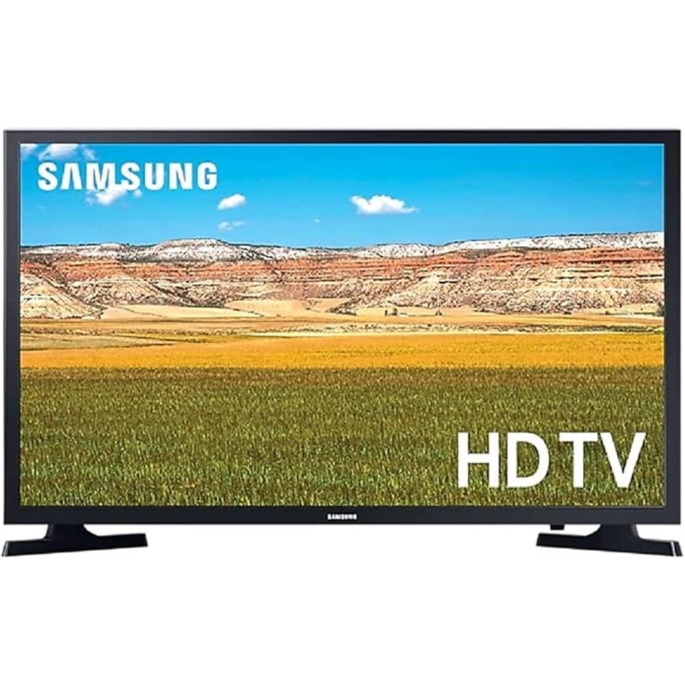 تلفزيون  سمارت من سامسونج LED عالي الدقة HD ، مع ريسيفر مدمج، اسود UA32T5300AUXEG