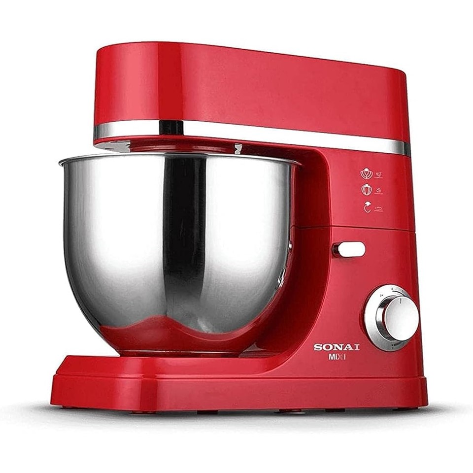 SH-M990 - عجان سوناي ميكسي 1200 وات، 7 لتر، احمر وفضي