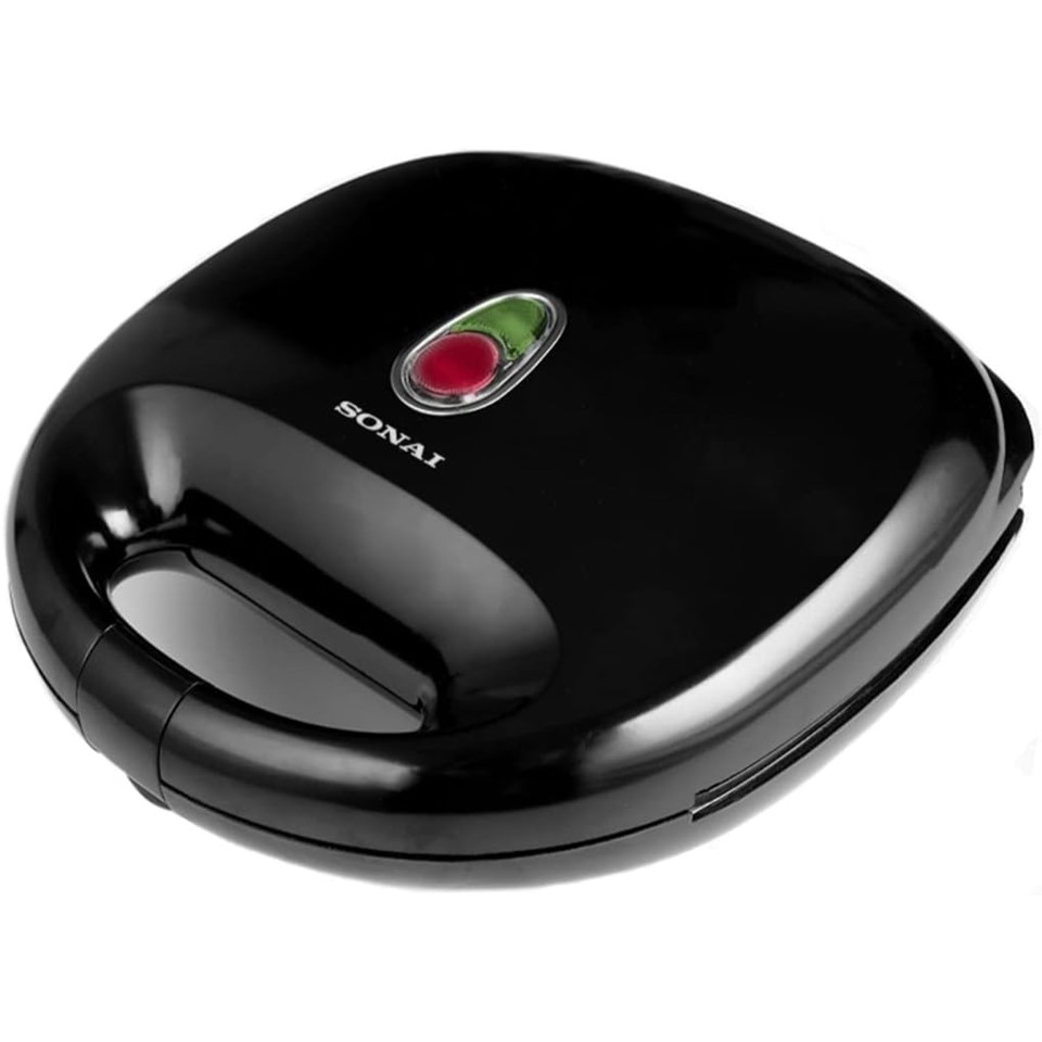 Sonai Sandwich Maker 750 Watt, Black - SH-666