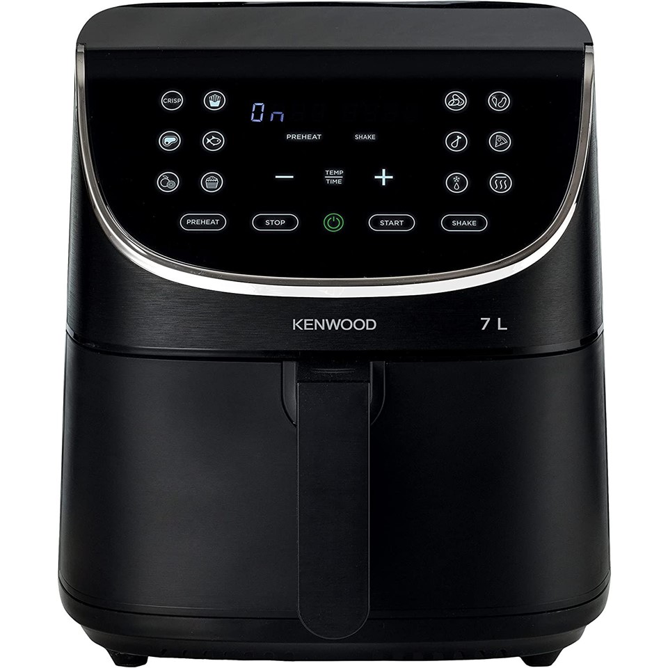 Kenwood Air Fryer 7 Liter, 1800 Watt, Black - HFP80.000BK