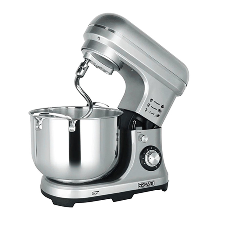 Smart Stand Mixer With Attachments 11 Liter, 2200Watt, Silver - SBM8602LS
