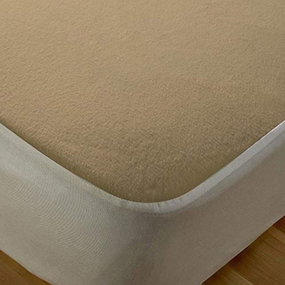 Soft and Firm Mattress Cover - Beige - 160 x 200 cm