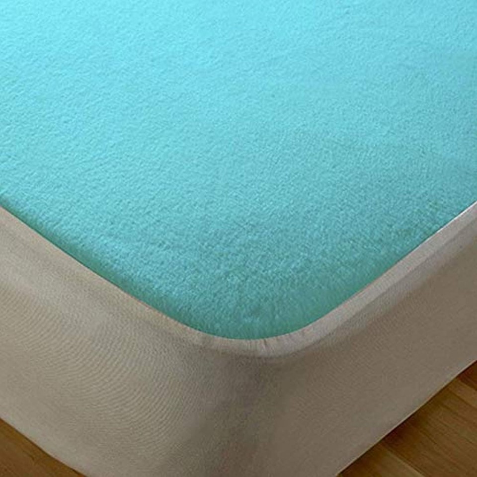 Soft Mattress Cover - Turquoise - 120 x 200 cm