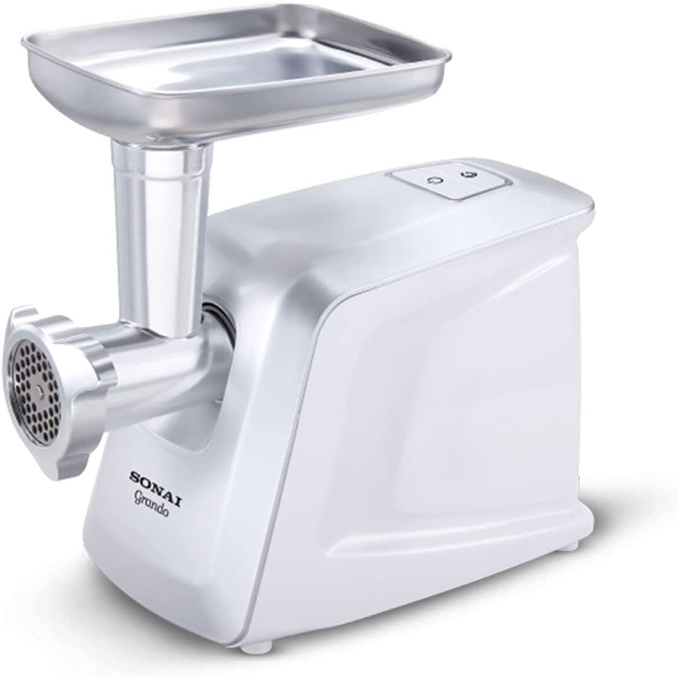 Sonai Meat Grinder 1600 Watt, White - SH-4400