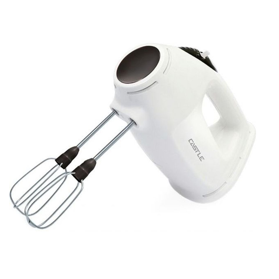 Castle Hand Mixer 425 Watt, White- HM1000
