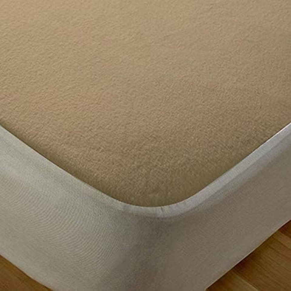 Soft and Firm Mattress Cover - Beige