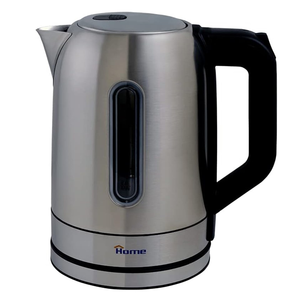 Home Electric Kettle 1.7 Liter, 1850 Watt, Stainless Steel- OT3013