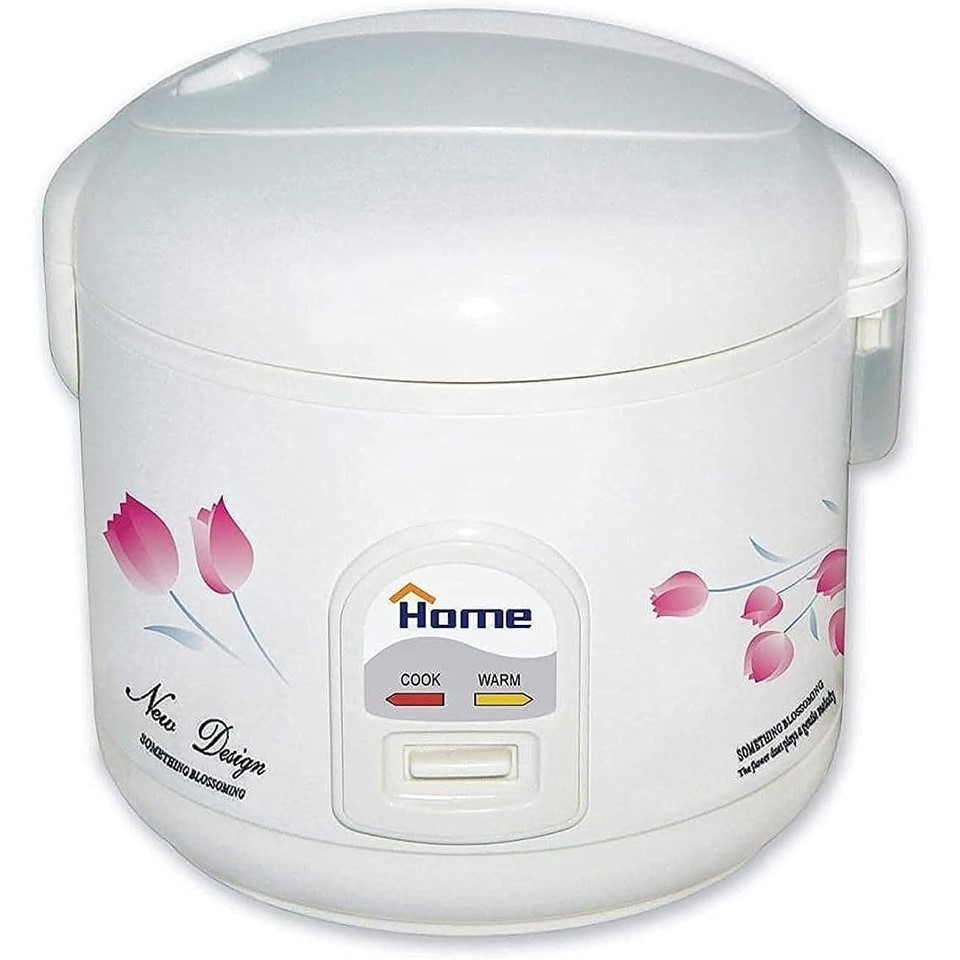 Home Rice Cooker 1.5 liter, White  - NG 519