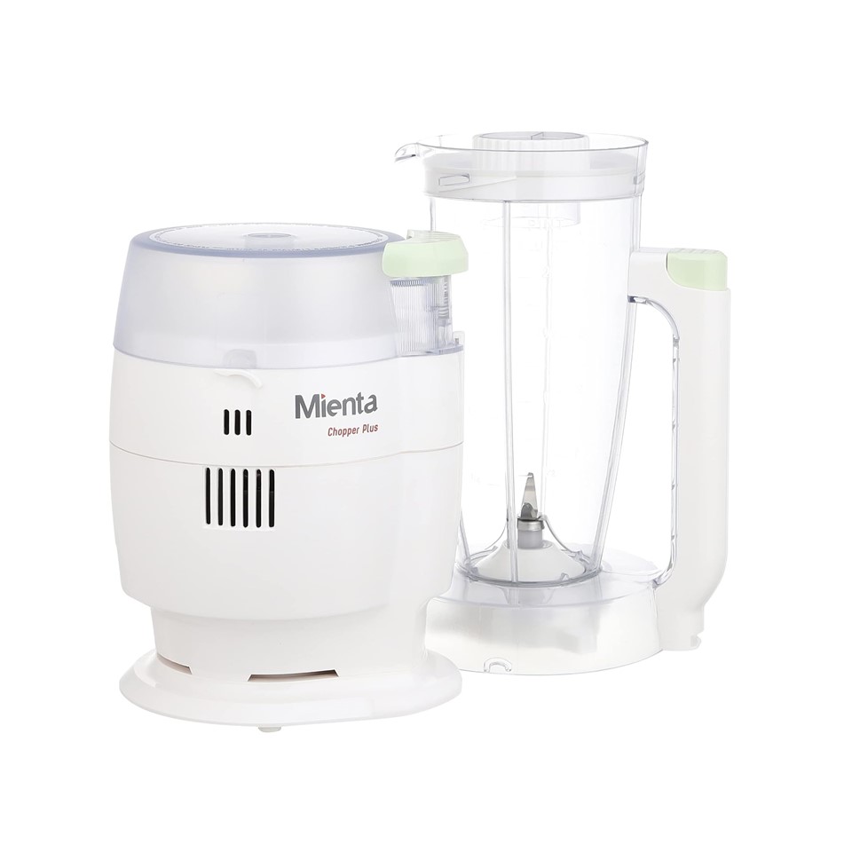 Mienta Blender Jar and Chopper, 1000 Watt, White- CH-645
