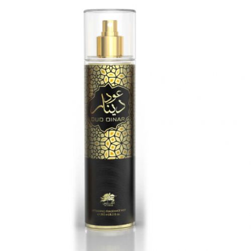 Al Fares Oud Dinar Fragrance Mist - For Unisex - 250ml
