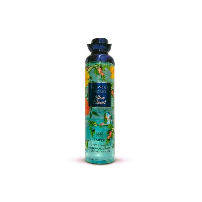 Emper Flower's Secret Blue Island - Body Mist - For Women - 250ml
