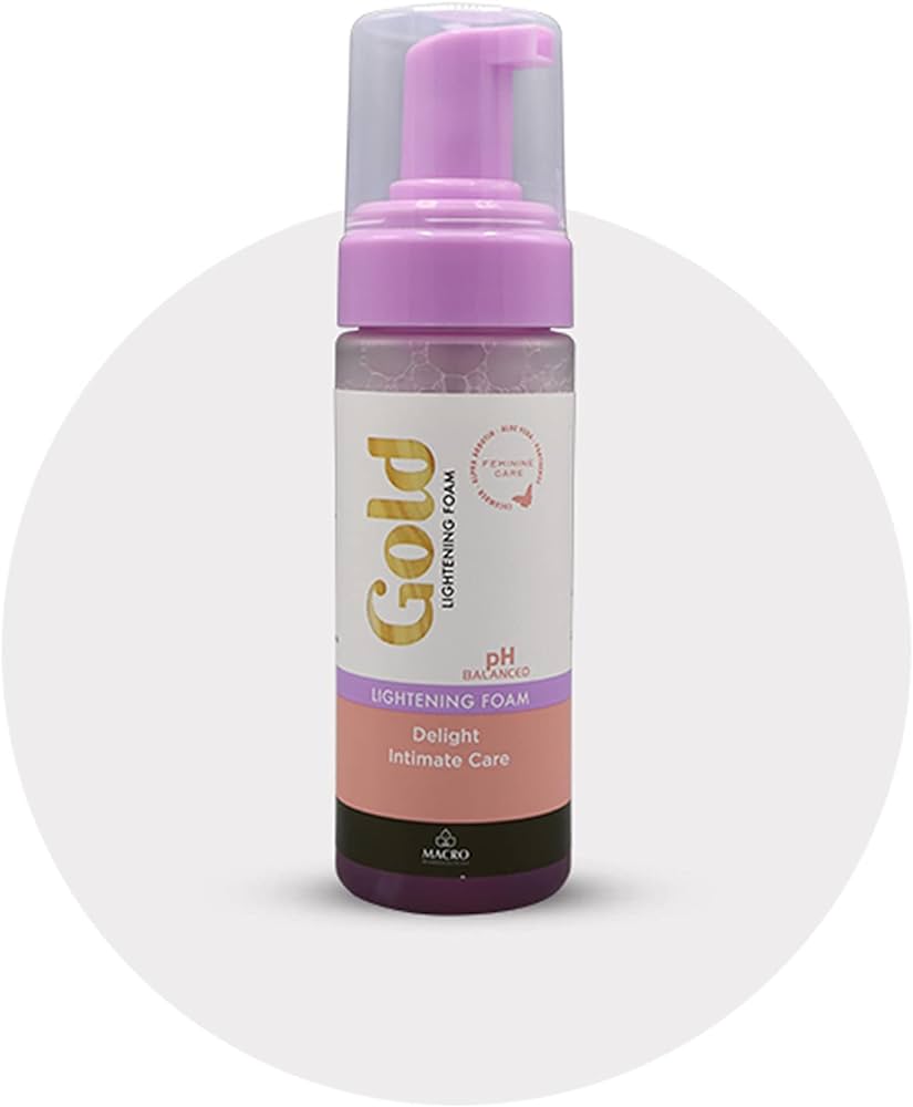 Macro gold lightening foam delight intimate care - 150 ml