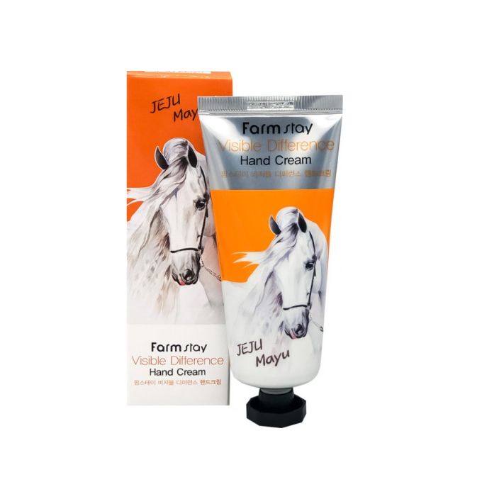 Farm Stay Visible Difference Hand Cream Jeju Mayu - 100 gm