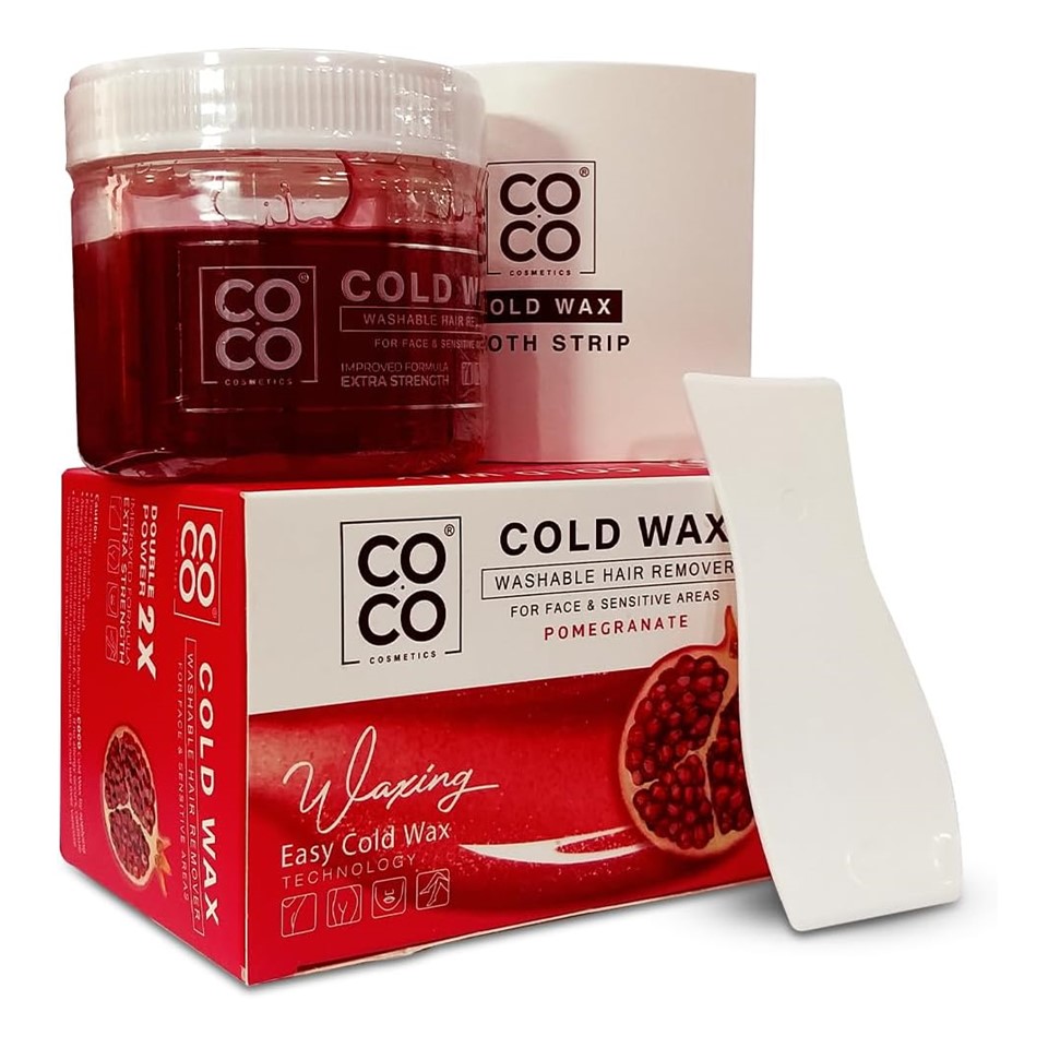 Coco Wax Cold Wax, Pomegranate - 250gm